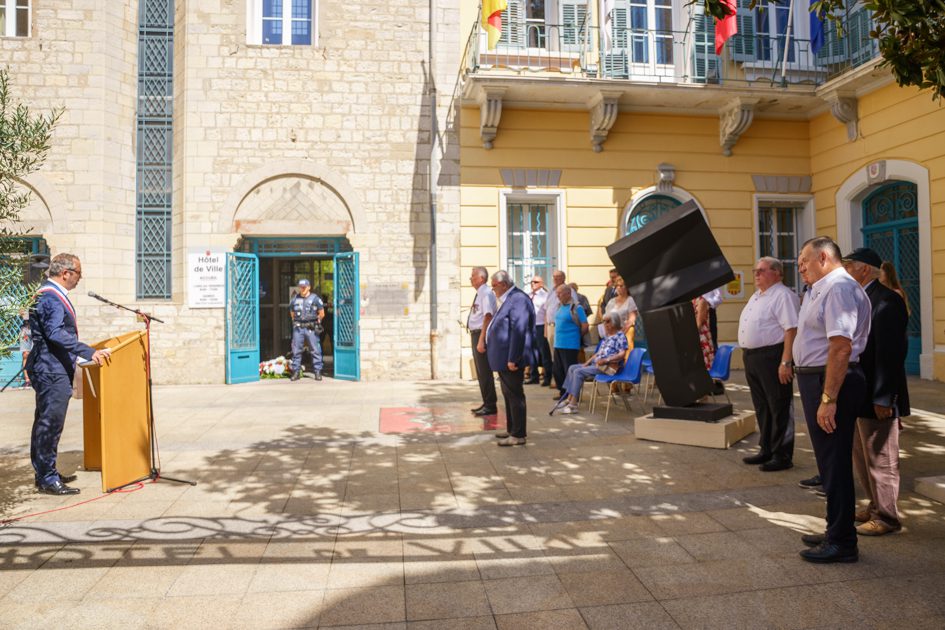 Cérémonie hommage à Joseph Collomp