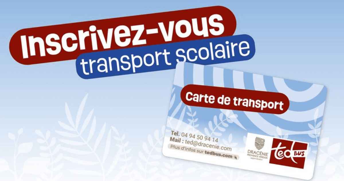 inscription-scolaire-tedbus-2024-draguignan-